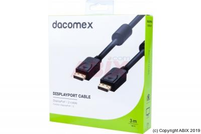 DACOMEX  Cordon DisplayPort 1.2 - 3 m