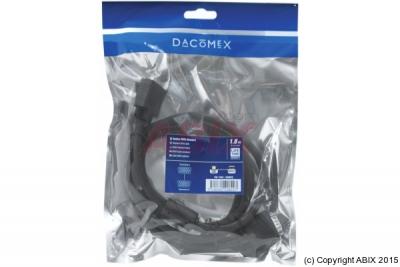 DACOMEX sachet cordon svga 3+9 mm avec ferrites 1,80m 