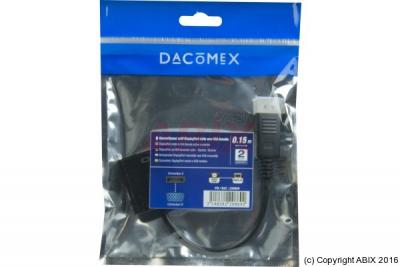 DACOMEX  - Convertisseur vid&eacute;o - DisplayPort - VGA 