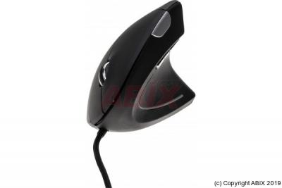 DACOMEX  Souris verticale V150U USB noire 