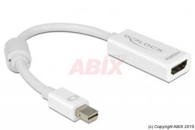 DELOCK  - C&acirc;ble adaptateur - Mini DisplayPort m&acirc;le pour HDMI femelle - 18 cm