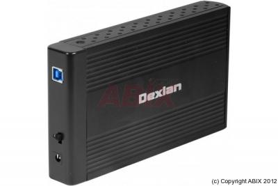 DEXLAN - Boitier externe - 3.5"" - SATA 3Gb/s - USB 3.0 