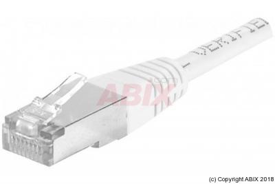 DEXLAN  Cordon RJ45 CAT 6A S/FTP blanc - 7,5 m