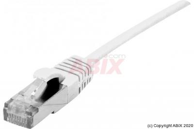 DEXLAN Cordon Patch Blind&eacute; Rj45 Fin Blanc 2m Cat 6a S/ftp Lsoh Sng