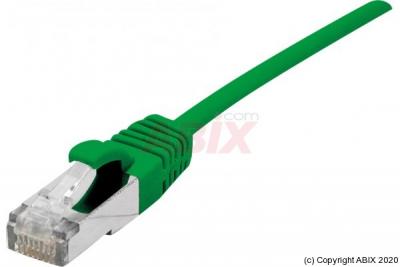 DEXLAN Cordon Patch Blind&eacute; Rj45 Fin Vert 2m Cat 6a S/ftp Lsoh Sng