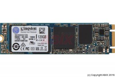 KINGSTON Disque dur interne  SSD - 120Go - Format M.2 2280 - SATA 6Gb/s - SATA G2 