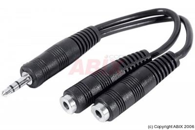 PICTALL Doubleur de prise jack 3.5mm 