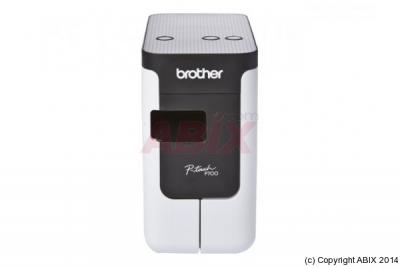BROTHER  P-Touch PT-P700 - Imprimante d'&eacute;tiquettes - transfert thermique - Rouleau (2,4 cm) - 180 dpi - jusqu'&agrave; 30 mm/sec - USB 2.0 - outil de coupe
