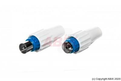 LEGRAND Fiche &eacute;lectrique m&acirc;le / femelle 2 p&ocirc;les + terre, 16 A, 