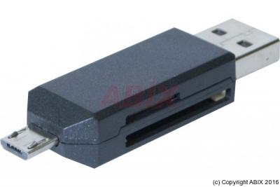 CUC Lecteur de carte m&eacute;moire monobloc usb otg 