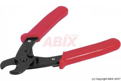 VELLEMAN Pince coupe-c&acirc;ble - Rouge - Diam&egrave;tre de coupe 10.5 mm - Type de pince coupante