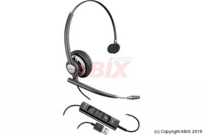 PLANTRONICS Poly EncorePro HW715 - Micro-casque - sur-oreille - filaire - USB