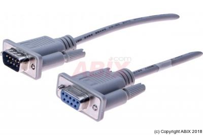 MCAD Connectique Informatique - GENERIQUE - Rallonge moul&eacute;e DB9 - 5m