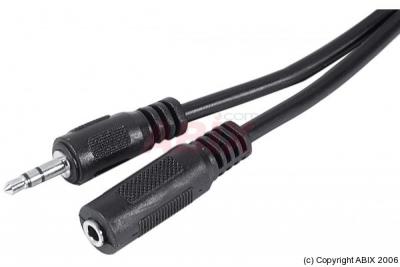 DEXLAN Rallonge audio Jack 3.5 mm st&eacute;r&eacute;o m&acirc;le/femelle (15 m&egrave;tres)