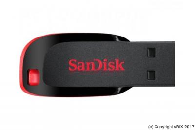 SANDISK  Cl&eacute; USB 2.0 Cruzer Blade - 64Go