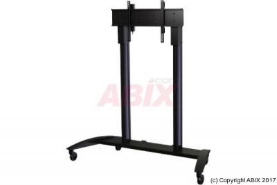 Sharp L20PNSR780MEU - Pied - pour &eacute;cran plat - rev&ecirc;tement noir poudr&eacute; - Taille d'&eacute;cran : 60""-80"" - pos&eacute; sur le sol 