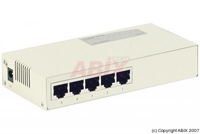 GENERIQUE Dacomex Switch 5 ports ethernet 10/100, technologie nway, 10/100 mbps