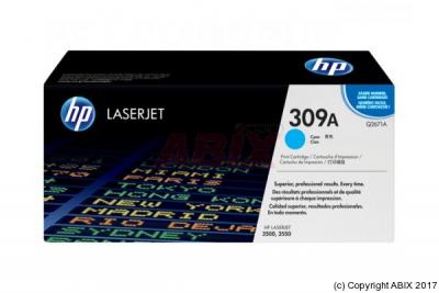  HP 309A - Cyan - original - LaserJet - cartouche de toner (Q2671A) - pour Color LaserJet 3500, 3500n, 3550, 3550n 