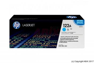 HP  122A Cyan Original LaserJet Toner Cartridge Cartouche de Q3961A 
