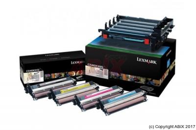LEXMARK Kit de 4 Photoconcteurs (tambours) et 4 Photod&eacute;veloppeurs  pour C540 / X543 / X544