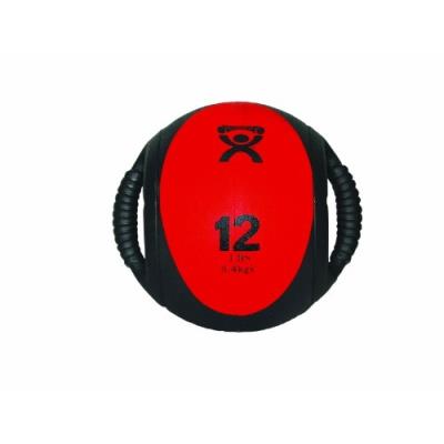 CANDO Medecine-Ball  Poign&eacute;e Double Rouge 5,5 kg - 3B SCIENTIFIC
