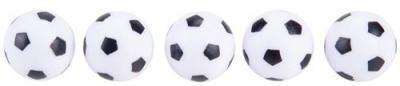 ANGEL SPORTS  Boules Table De Football Noir Blanc 5 Pi&egrave;ces 