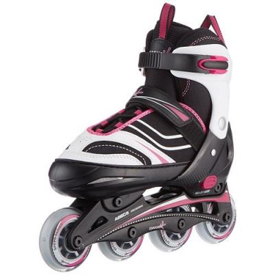 MUUWMI Patins &agrave; roulettes  ajustables pour enfants Talla 33-36