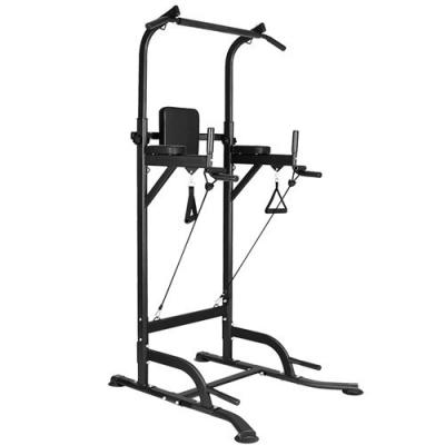  Barre de traction - - Multifonction Station de Fitness pour Dips - Domicil 150kg- Noir 