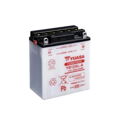 YUASA Batterie YB12AL-A Conventionnelle Avec Entretien - Livr&eacute;e Sans Acide