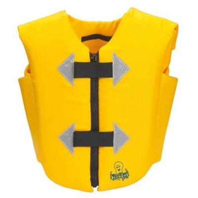 BECO  gilet Sindbadde sauvetage 2-6 ans (15-30 kg) jaune