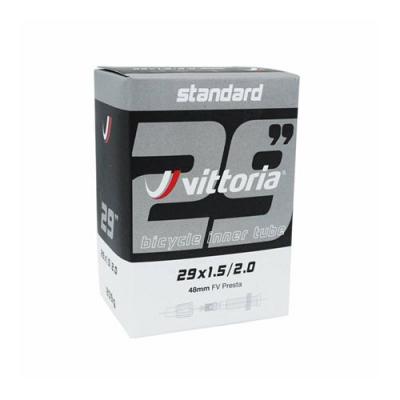  Vittoria Standard 29 Presta 48mm - Chambre air Black 29X1.5-2.0