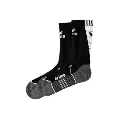 ERIMA Chaussettes training 39-42 Noir