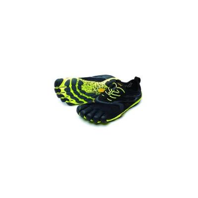 VIBRAM  Five Fingers V-Run - Chaussures running homme Black Yellow 43