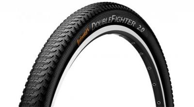 CONTINENTAL  Double Fighter Iii 27.5&acute;&acute; Gravel Tyre Noir 27.5&acute;&acute; / 2.00