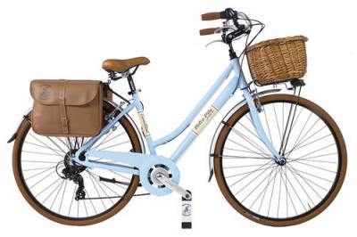  Dolce Vita by Canellini V&eacute;lo de Ville Retro Vintage Aluminium Dame Blau M 