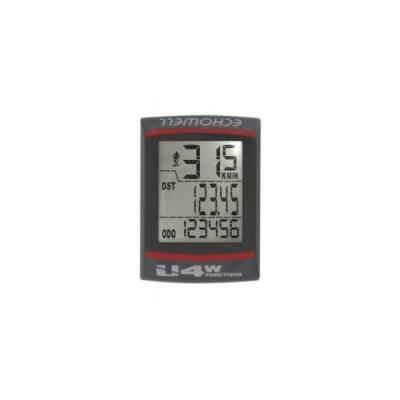 ECHOWELL  U4W / 244630 Compteur de v&eacute;lo Noir