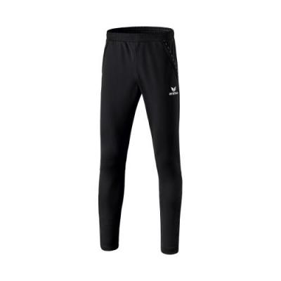 ERIMA  Basic entra&icirc;nement Pantalon avec empi&egrave;cements aux Mollets 2.2 Enfant, Noir, 140