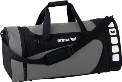 ERIMA  sac de sport Club 5 Line gris / noir 49,5 litres