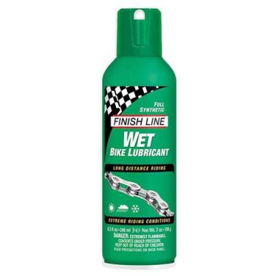 FINISH LINE Lubrifiant  Cross Country humide a&eacute;rosol 8oz 240&nbsp;ml