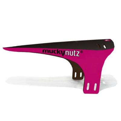 MUCKY NUTZ  Face Fender Garde-Boue de v&eacute;lo Homme, Black/Magenta