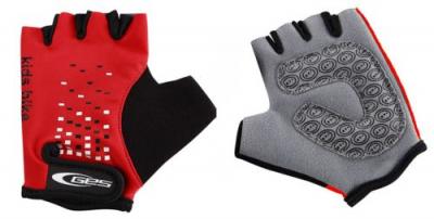 GES Manufacturas  Mitaines de v&eacute;lo Unisexes pour Enfant Rouge T-5