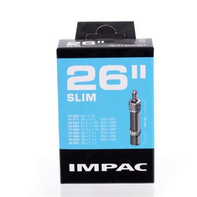 IMPAC  Inner Tube Woods Vakve 26 x 13/8 en tube int&eacute;rieur