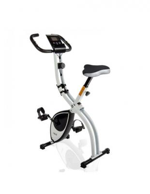 ISE V&eacute;lo d'appartement 3 kg de roue d'inertie 8 Niveaux de Resistance &eacute;cran LCD, SY-810L