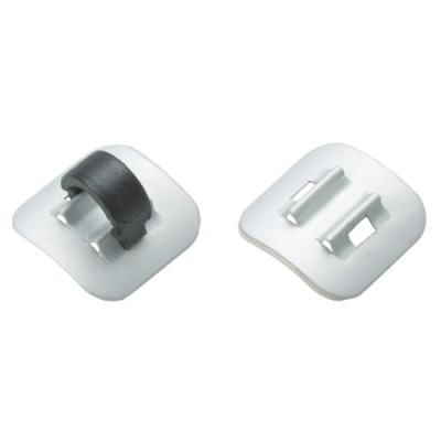 JAGWIRE  alloy stick-on guide de c&acirc;ble argent 4 pi&egrave;ces 