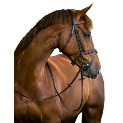 KERBL Covalliero  Bridon Classique en Cuir pour Pur-Sang Brun