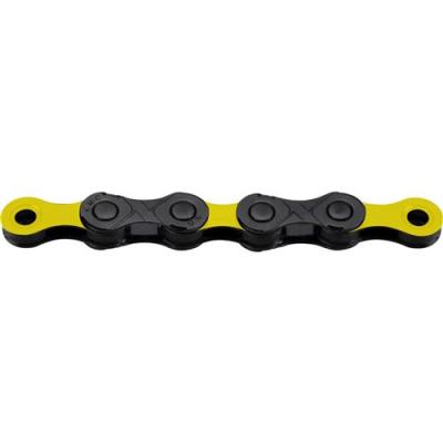  Cha&icirc;ne KMC DLC12 (12 vitesses) - 126 Links 12 Speed Noir/Jaune