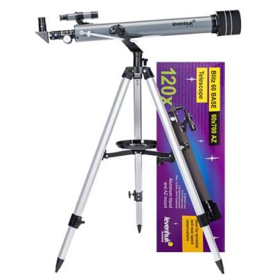 LEVENHUK  -  - blitz 60 base - t&eacute;lescope r&eacute;fracteur 60/700 avec monture az1