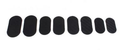 LIZARD  Skins Patch Kit Protection Cadre Mixte, Noir, Taille Unique