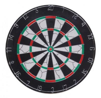 ENGELHART Longfield Games cible floqu&eacute;e 43 cm 