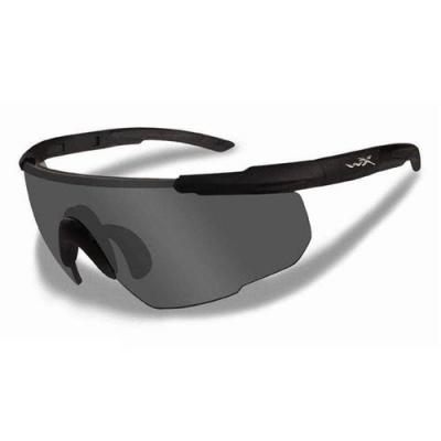 Wiley X Saber Advanced Lunettes Smoke Gris Lentilles Mat Noir Cadre